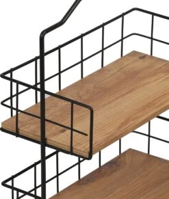 Metalen Keuken Etagere 2 Laags Van Naturn Living | Keuken Opbergrek | Kruidenpotjes Rek | Kruiden Organizer | Keuken Rek Specerijen | Mat Zwart -Levensrandproducten 1018x1200 3