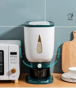 Deluqse Rijst Dispenser - Rijst Container - Grijs - Voedsel Dispenser - Rijst Opbergdoos - Rijst Bewaren - Rijst Opberg Container 15 Deluqse Rijst Dispenser - Rijst Container - Grijs - Voedsel Dispenser - Rijst Opbergdoos - Rijst Bewaren - Rijst Opberg Container -Levensrandproducten 1028x1200 1