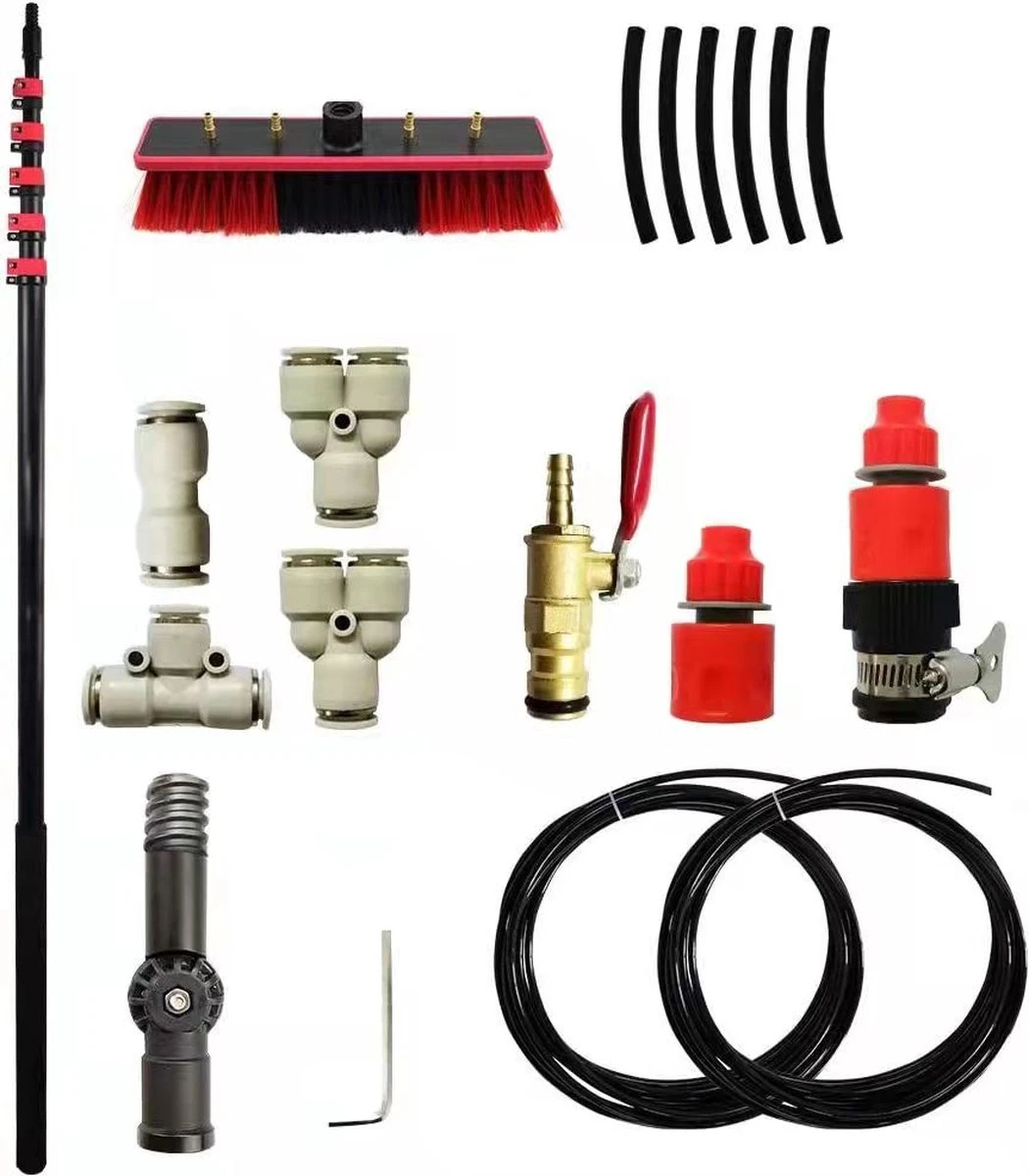 Kibani Telescoop Borstel 9m - Telescoopsteel Ramenwassen - Telescoopsteel Met Borstel - Telescoopsteel - Telescoopsteel Met Waterdoorvoer - Ramenwassen - Raamwisser Met Telescoopsteel - Raamwisser - Telescoopstelen 5 Kibani Telescoop Borstel 9m - Telescoopsteel Ramenwassen - Telescoopsteel Met Borstel - Telescoopsteel - Telescoopsteel Met Waterdoorvoer - Ramenwassen - Raamwisser Met Telescoopsteel - Raamwisser - Telescoopstelen - Afbeelding 5