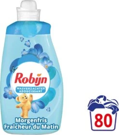 Robijn Wasverzachter - Morgenfris - Voordeelverpakking 4 X 80 Wasbeurten -Levensrandproducten 1060x1200