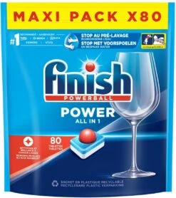 Finish Power All In One Regular Vaatwastabletten - 80 Stuks -Levensrandproducten 1065x1200