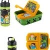 Star Minecraft Multi Brooddoos/ Broodtrommel + Drinkfles 400 Ml