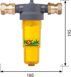 NoCalc CombiCompact PRO Starter Set - Incl. Sensor En Patroon - Waterontharder - Waterontkalker -Levensrandproducten 1116x1200