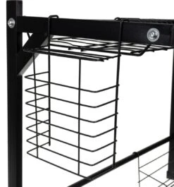 Afdruiprek Droger Zwart Voor Bestek Boven De Gootsteen 65 Cm X 29 Cm X 52 Cm -Levensrandproducten 1119x1200 3