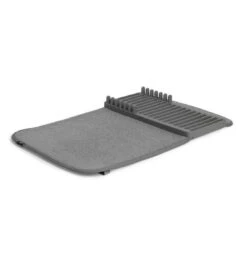 Umbra Udry Afdruiprek Met Droogmat - Antraciet -Levensrandproducten 1122x1200 2