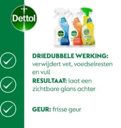 Dettol - 1,5L Allesreiniger Spray Power & Fresh - Badkamer 1x500 Ml Keuken 1x500ml Citrus 1x500ml - Voordeelverpakking -Levensrandproducten 1125x1200 1