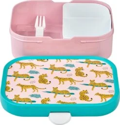 Mepal – Lunchset Campus (pu + Lb) – Pop-up Drinkfles En Broodtrommel Voor Kinderen – Leopard – Bento Box – Lekvrij -Levensrandproducten 1154x1200 4