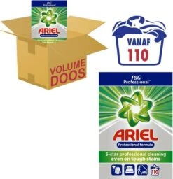 Ariel Waspoeder Actilift Voordeelverpakking | 110 Wasbeurten, 7,15KG - Ariel Regular Waspoeder | Voor Alle Soorten Was -Levensrandproducten 1160x1200