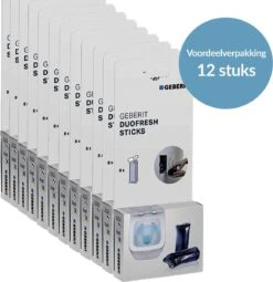 Geberit DuoFresh Sticks - 96 Stuks - Voordeelverpakking - Toilet/WC Blokjes Inbouwreservoir -Levensrandproducten 1163x1200 1