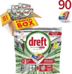 Dreft Platinum Plus Citroen - Voordeelverpakking 5x18 Stuks - Wasmiddel Capsules -Levensrandproducten 1170x1200 3