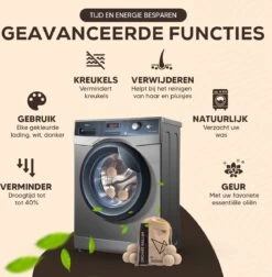 Drogerballen - Droogballen - Wasdrogerballen - Dryerballs - 6 Stuks - XL Formaat - Wol - Set -Levensrandproducten 1177x1200 1