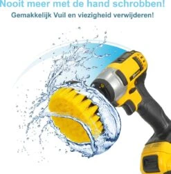 Merkloos Kibani 3 Delige Borstelset Voor Boormachine - Schrobborstel - Polypropyleen - Borstel Boormachine - Schuurborstel - Automatische Reiniging - Reinigingsborstels Voor Boormachine - Schoonmaakborstel -Levensrandproducten 1178x1200 5