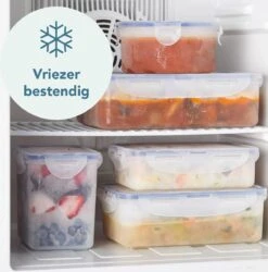 Lock&Lock Vershouddoos Voor Brood - Brooddoos - Broodtrommel - Brood Bewaren - Opbergdoos - Bewaardoos Met Deksel - 100% Luchtdicht - BPA Vrij - 5 Liter - Transparant -Levensrandproducten 1186x1200 6