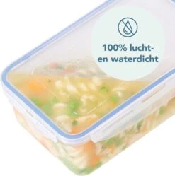 Lock&Lock Vershouddoos Voor Brood - Brooddoos - Broodtrommel - Brood Bewaren - Opbergdoos - Bewaardoos Met Deksel - 100% Luchtdicht - BPA Vrij - 5 Liter - Transparant -Levensrandproducten 1189x1200 7