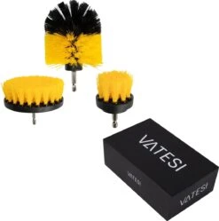 Borstelset Voor Boormachine - Met Verlengstuk - Borstelset Boormachine - Schrobborstel - Schuurborstel -Levensrandproducten 1190x1200 14