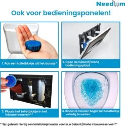 Needum ® Toiletblokjes Voor Inbouwreservoirs – WC-blokjes – Toiletblokken In Een Voordeelverpakking – 30 Stuks -Levensrandproducten 1190x1200 9
