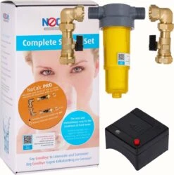 NoCalc CombiCompact PRO Starter Set - Incl. Sensor En Patroon - Waterontharder - Waterontkalker -Levensrandproducten 1191x1200 1