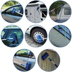 PROPLUS Pro Plus Wasborstel - Heavy Duty - Telescopische Steel - Uitschuifbaar Tot 3 Meter -Levensrandproducten 1193x1200