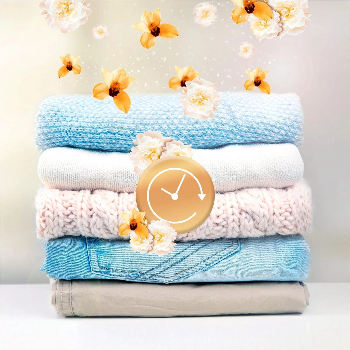 Lenor Geurbooster Gouden Orchidee - Geurparels - 6x16 Wasbeurten - Voordeelverpakking 3 Lenor Geurbooster Gouden Orchidee - Geurparels - 6x16 Wasbeurten - Voordeelverpakking - Afbeelding 3