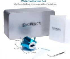 KIMO DIRECT Waterontharder Met 6 Teststrips - Waterontharder - Huishouden Tot 6 Personen - Waterfilter - 7500 Gauss - Blauw -Levensrandproducten 1200x1020