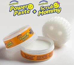 The Orginal Scrub Daddy Power Paste Schoonmaakmiddel Incl. Original Scrub Mommy Wit -Levensrandproducten 1200x1058