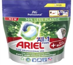 Ariel All In 1 Pods + Stain Buster- 2x70 Wasbeurten - Voordeelverpakking