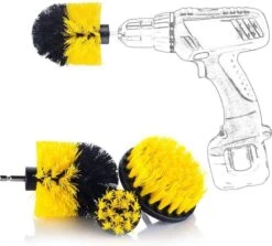 Merkloos 3 Delige Borstelset Voor Boormachine, Opzetstuk Voor Boormachine, Reinigingsborstels, Boorborstels -Levensrandproducten 1200x1083 2