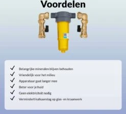 NoCalc CombiCompact PRO Starter Set - Incl. Sensor En Patroon - Waterontharder - Waterontkalker -Levensrandproducten 1200x1085 2