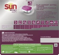 SUN® Sun Expert All-in 1 Extra Power Citroen Vaatwastabletten -Levensrandproducten 1200x1116 3