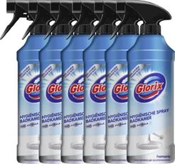 Glorix Hygiënische Badkamer Foamspray - 6 X 500 Ml - Voordeelverpakking -Levensrandproducten 1200x1124 4