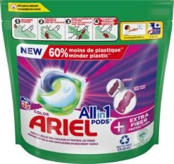 Ariel All In 1 Wasmiddel Pods + Extra Vezelbescherming - Voordeelverpakking 3 X 35 Wasbeurten 18 Ariel All In 1 Wasmiddel Pods + Extra Vezelbescherming - Voordeelverpakking 3 X 35 Wasbeurten -Levensrandproducten 1200x1126 2