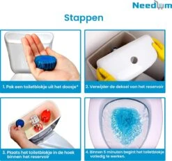 Needum ® Toiletblokjes Voor Inbouwreservoirs – WC-blokjes – Toiletblokken In Een Voordeelverpakking – 30 Stuks -Levensrandproducten 1200x1129 7