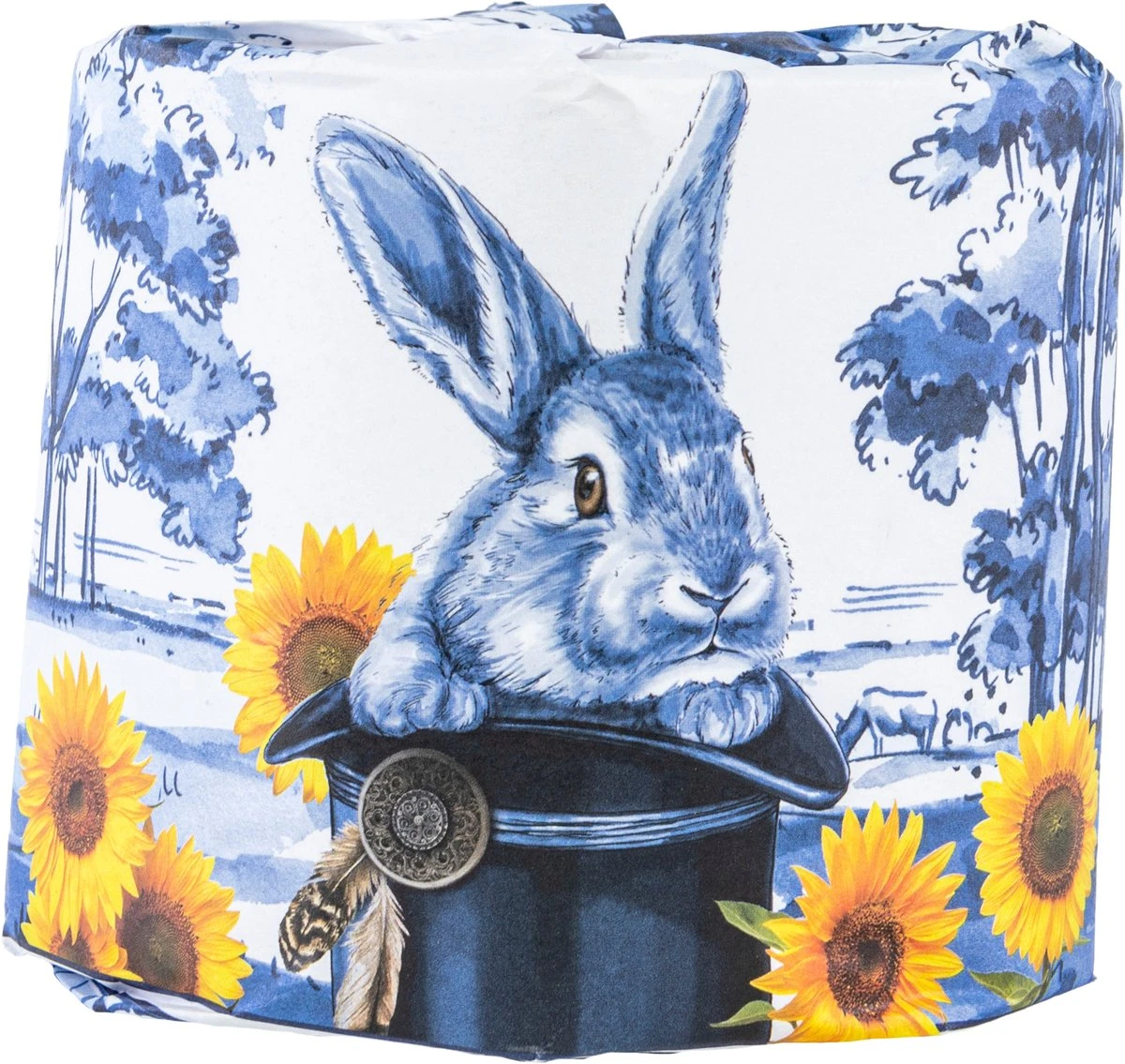 The Good Roll - WC Papier - 24 Stuks - 250 Vellen - 3 Laags - Heinen Delfts Blauw 5 The Good Roll - WC Papier - 24 Stuks - 250 Vellen - 3 Laags - Heinen Delfts Blauw - Afbeelding 5