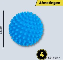 Merkloos 4x Wasdrogerballen - Drogerballen - Wasdroger Droogballen – Wasbol – Was Bal - Wasballen – Wasdroger - Ballen 7 Merkloos 4x Wasdrogerballen - Drogerballen - Wasdroger Droogballen – Wasbol – Was Bal - Wasballen – Wasdroger - Ballen -Levensrandproducten 1200x1138