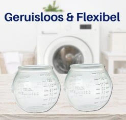 Waspakket - 6 Drogerballen - 2 Wasbollen - Maatschepje - Wasdoekje - Doseerbol - Wasbol - Doseerbollen -Levensrandproducten 1200x1143 1