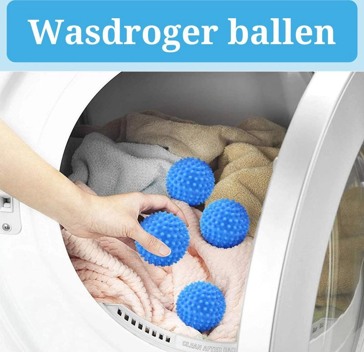 Wasdroger Ballen - Wasbol - Droogballen - Wasbal - Wasballen - Drogerballen - Wasballen Voor Wasmachine - 4 Stuks 1 Wasdroger Ballen - Wasbol - Droogballen - Wasbal - Wasballen - Drogerballen - Wasballen Voor Wasmachine - 4 Stuks