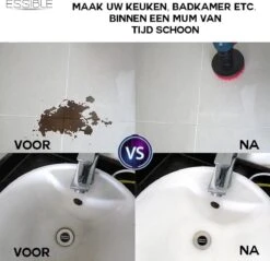 ESSIBLE Borstelboor - Set 20 Stuks - Schrobborstel - Polypropyleen - Borstel Boormachine - Schrobborstel - Schuurborstel - Automatische Reiniging - 20 Delige Borstelset Voor Boormachine -Levensrandproducten 1200x1162 6