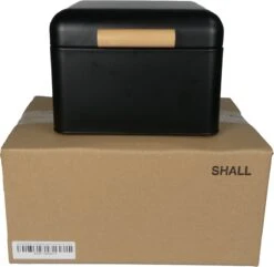 Shall BBHZ01 Broodbak Zwart Metaal
