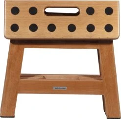 PUHLMANN - Inklapbare Kruk, JAMES, Hout, 23 Cm Hoog, Max 150 Kilo -Levensrandproducten 1200x1178 8