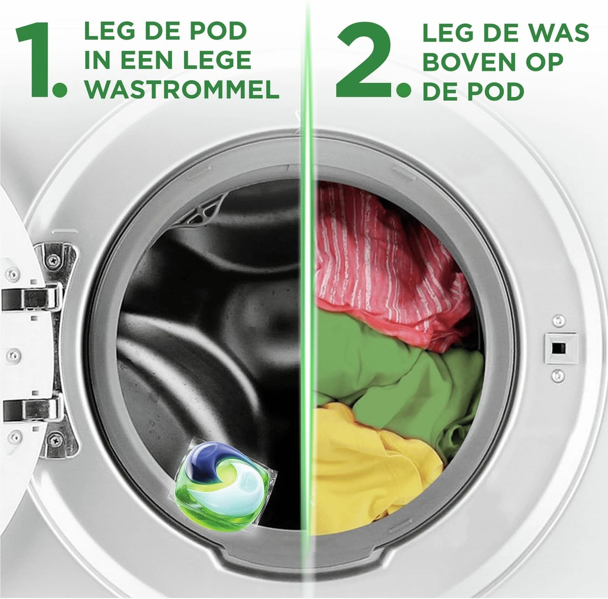 Ariel All In 1 Wasmiddel Pods + Extra Vezelbescherming - Voordeelverpakking 3 X 35 Wasbeurten 9 Ariel All In 1 Wasmiddel Pods + Extra Vezelbescherming - Voordeelverpakking 3 X 35 Wasbeurten - Afbeelding 9