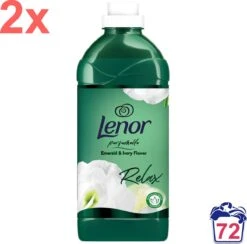Lenor - Emerald & Lotus Flower - Wasverzachter - 2160ml - 72 Wasbeurten -Levensrandproducten 1200x1186 4