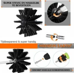 Schoorsteenveegset - 8 Meter - 2 Borstelkoppen - Professioneel - Schoorsteen Borstel - Veegkit - Haardset Voor Houtkachel - Flexibel - Schoorsteenveger - Pelletkachel Accessoires - Schoorsteen Reiniger - Geschikt Voor Boormachines 13 Schoorsteenveegset - 8 Meter - 2 Borstelkoppen - Professioneel - Schoorsteen Borstel - Veegkit - Haardset Voor Houtkachel - Flexibel - Schoorsteenveger - Pelletkachel Accessoires - Schoorsteen Reiniger - Geschikt Voor Boormachines -Levensrandproducten 1200x1188 17