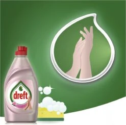 Dreft Clean & Care Rose & Satin Afwasmiddel - 8x780ml - Voordeelverpakking -Levensrandproducten 1200x1188 9