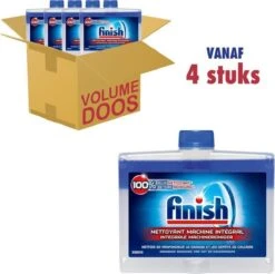 Finish Integrale Machinereiniger Regular Vaatwasser - 4x 250 ML - Voordeelverpakking -Levensrandproducten 1200x1196 3