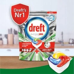 Dreft Platinum Plus All In One Fresh Herbal Breeze - 90 Vaatwascapsules -Levensrandproducten 1200x1197 12