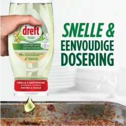 Dreft Natuurlijke Geur - Afwasmiddel - Bergamot & Gember - Ondersteboven Fles - Voordeelverpakking 8 X 370 Ml -Levensrandproducten 1200x1198 32