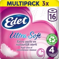 Edet Ultra Soft Wc Papier - 4-laags - 48 Rollen -Levensrandproducten 1200x1198 58
