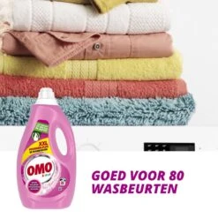 Omo Kleur Vloeibaar Wasmiddel - 80 Wasbeurten - Voordeelverpakking -Levensrandproducten 1200x1200 105