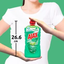 Ajax® Ajax Allesreiniger Limoen 6 X 1.25L - Voordeelverpakking -Levensrandproducten 1200x1200 1072