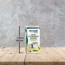HEITMANN Pure Ontkalker- Citroenzuur Ontkalker, Natuurvriendelijke Kalkreiniger Voor Een Hygiënische Reiniging - Poeder, 1x 350 G -Levensrandproducten 1200x1200 1110